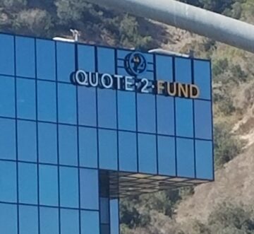 Quote 2 Fund sign