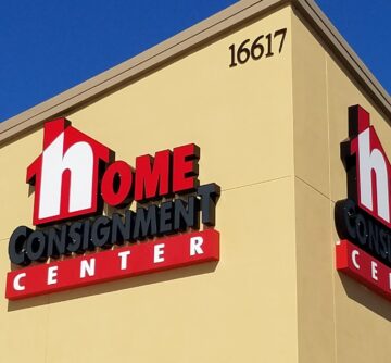 Home Consignment Center sign